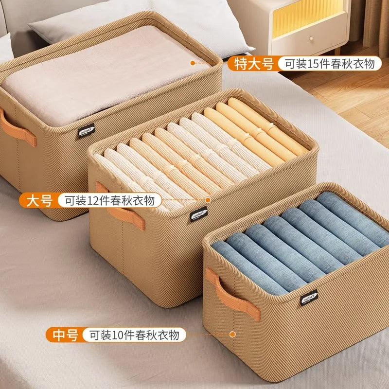 Thicken Clothes Organizer Pants Sweater Storage Cabinets Drawers Organizer Jeans Storage Box Wardrobe Clothes Storage Organizers