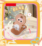Baby Three Foldable Phone Stand Blind Box Cute Animal Desktop Holder For Watching TV Desk Decor Surprise Collectible Toy