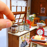 Dollhouse Miniature Coffee Can Tea Can Model Mini Simulation Item Ornament Toys Doll House Furniture Accessories-Toy