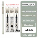 Uni-ball ZENTO Click Gel Pen,0.38/0.5/0.7mm Various Colors Water-based pen With Ergonomic Grip Smooth Writing for School&Office