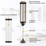 Electric Milk Frother Handheld Mini Foamer Coffee Maker Egg Beater for Chocolate Cappuccino Stirrer Portable Blender Whisk Tools