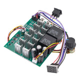 DC10-55V 60A DC Motor Speed Controller With Switch Bidirectional Forward and Reverse Digital Display Motor Speed Control