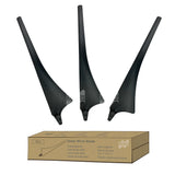 High Strength Carbon Fiber Wind Turbine Blades and 3 5 6 Wheel Hub Accessories, DIY Horizontal Wind Turbine Windmill Assembly