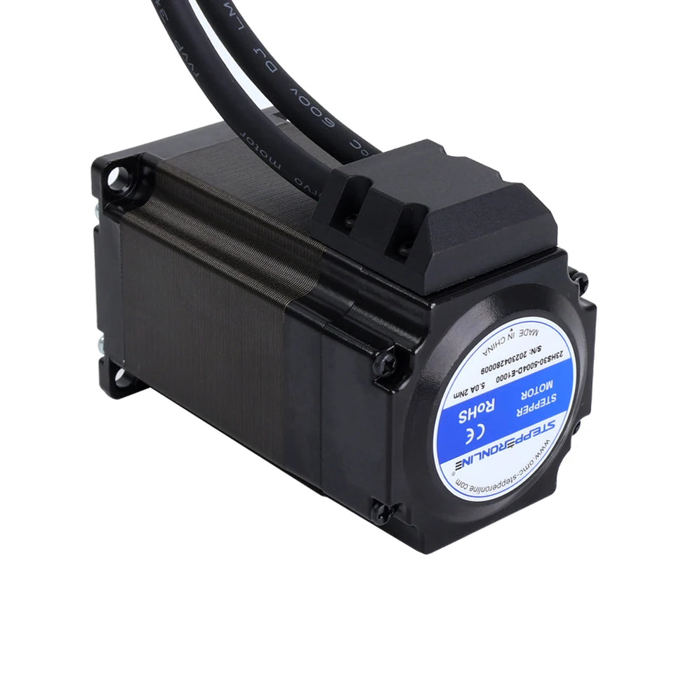 STEPPERONLINE Nema 23 Stepper Motor 2Nm 5A Closed Loop Stepper Motor Encoder for CNC Milling Machine