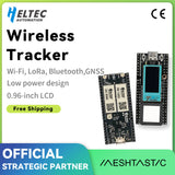 Heltec LoRa Meshtastic Asset Tracker ESP32 SX1262 Wi-Fi Bluetooth GPS Tracker for Vehicle Bike Kids Pet Car Fitness Tracker