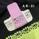 Effort-saving Embossing Device Hollow Lace Edge Pressing Device Punching Device Diy Kindergarten Handmade Greeting Card