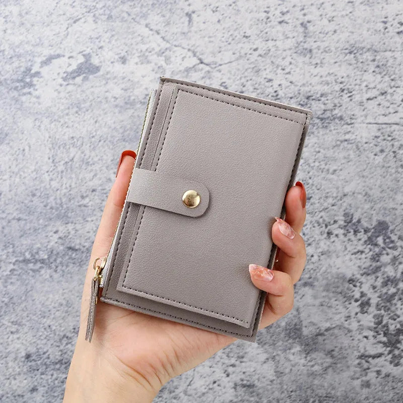Ins Students Female Wallet New Ultra Thin Small Change Clutch Bag