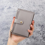 Ins Students Female Wallet New Ultra Thin Small Change Clutch Bag