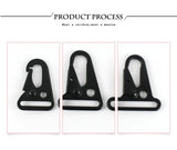 5/10Pcs 20/25/32/38mm Metal Buckle Bag Strap Lobster Clasp Backpack Webbing Dog Collar Trigger Snap Hook DIY Hardware Accessory