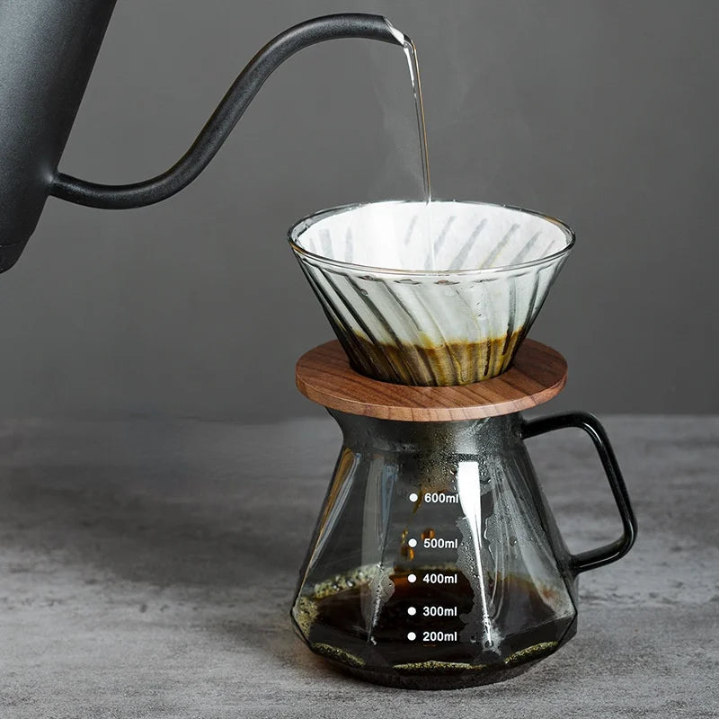Coffee Filter Stand ,Pour Over Filter Stand Cone Coffee Dripper Holder Rack Wooden Tea Strainer Holder Easy to Use Durable 1pcs