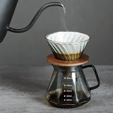 Coffee Filter Stand ,Pour Over Filter Stand Cone Coffee Dripper Holder Rack Wooden Tea Strainer Holder Easy to Use Durable 1pcs