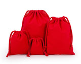 Cotton Drawstring Storage Bag White Canvas Bags for Candy Gift Package Pouch Reusable Home Sundries Organize Dustproof Sacks