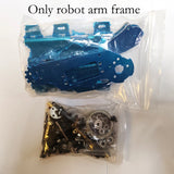 New 6 Dof Robotic Arm Manipulator Industrial Robot Model with MG996R Servos for Arduino Robot Arm DIY Kit Suction Cup STEM Toys