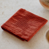 Thick Handmade Cotton Linen Tea Towel Double Sided Water Absorbent Tea Tablecloth Tea Set Mat Tea Tray Cup Coaster Pot Holder