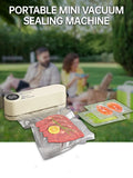 Well-Designed Fast-Compact Vacuum Sealer Machine Food Grade Plastic Seals Both Vacuum Bags And Roll Bags Ideal Kitchen Accessory