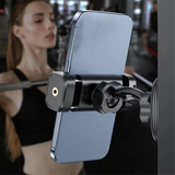 EEB-fGym Magnet Phone Holder Heavy Duty Phone Stand Mount Fitness Accessory Magnet Base Cell Phone Clamp for Treadmill