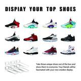 Floating Shoe Display,Shelves Wall Mount Levitating Shoe Display Stand For Sneaker Collection Or Shoes Box