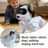 RC Robot Dog Electronic Stunt Pet Interactive Touch Programmable Smart Walking Dancing Kids Birthday Gift for Kids Boys Girls
