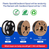JAYO filaments petg 5Rolls Mixed colors 3D Printer Filament 1.75mm 100% No Bubble FDM 3D Printer Materials DIY Gift 1.1KG/1rolls