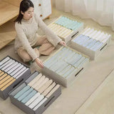 Closets Clothes Organizer Pants Jeans Storage Box Cabinet Organizer Drawers Underwear Socks T-Shirt Wardrobe Storage Organiser