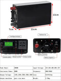 Pure Sine Wave Car Inverter 2000W 3000W Transformer Power Converter 12V 24V 48V 60V 72V to AC 110V 220V 50hz 60hz Solar Inverter