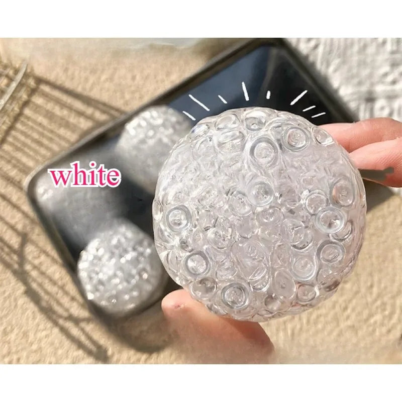 Squishy Balls Ice Beads Stress Relief Toy Super Soft Sensory Fidget Toys for Kids Adults Anxiety Relaxation Squeeze Gift 2025