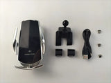 15W Fast Charging Wireless Charger Car Mount Phone Holder Automatic Clamping For 2015-2018 Mercedes-Benz C Class W205 GLC X253