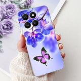 For Honor 400 Smart 5G Case LGN-NX1 Cute Cartoon Painted Cover Soft Slim Phone Case For Honor X7d HonorX7d Honor400 Smart Fundas
