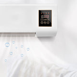 2 in 1  Portable Air Conditioning Cool Warm Dual Use Wall Mounted Heater 1800W Wall Mounted with Remote Control for Bedroom