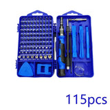 115-in-1 Precision Screwdriver Set for Electronics Repair DIY Tools Kit for Phone Laptop PC Watches Glasses and Eyewear