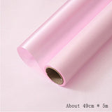 Korean Packaging Film for Flowers, Premium Waterproof Floral Wrapping Paper, Flower Shop Flower Packaging Materials