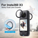 Accessories Set for Insta360 X3 X4 X5 Lens Guard Screen Protector Storage Bag Silicone Case Lens Cap Protective Frame Insta 360