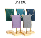 Cool Jewelry Shop Window Show Props Necklace Display Shelf Pendant Show Stand Women Jewelry Organizer