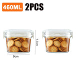 Vacuum Sealed Tank Coffee Beans Vacuum Jar Kitchen Cereals Storage Box Airtight Container Moisture-Proof Sealed Canister for Tea