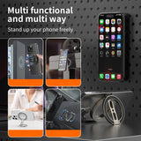 Double Sided Magnetic Phone Ring Holder Kickstand Magnet Grip for MagSafe For iPhone 16 15 14 Android Gym Car Holder Phone Stand