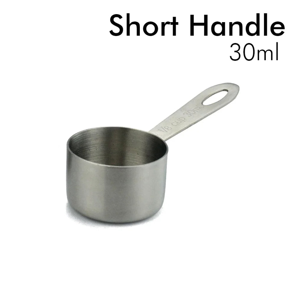30ml/10g Coffee Bean Spoon Stainless Steel Teaspoons Measure Spoon Coffee Scoop Milk Powder Spoon Home Kitchen Measuring Tool