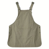 Japanese Waterproof Outdoor Barber, Coffee Shop, Catering Workwear Apron, Unisex Household Kitchen Workwear
