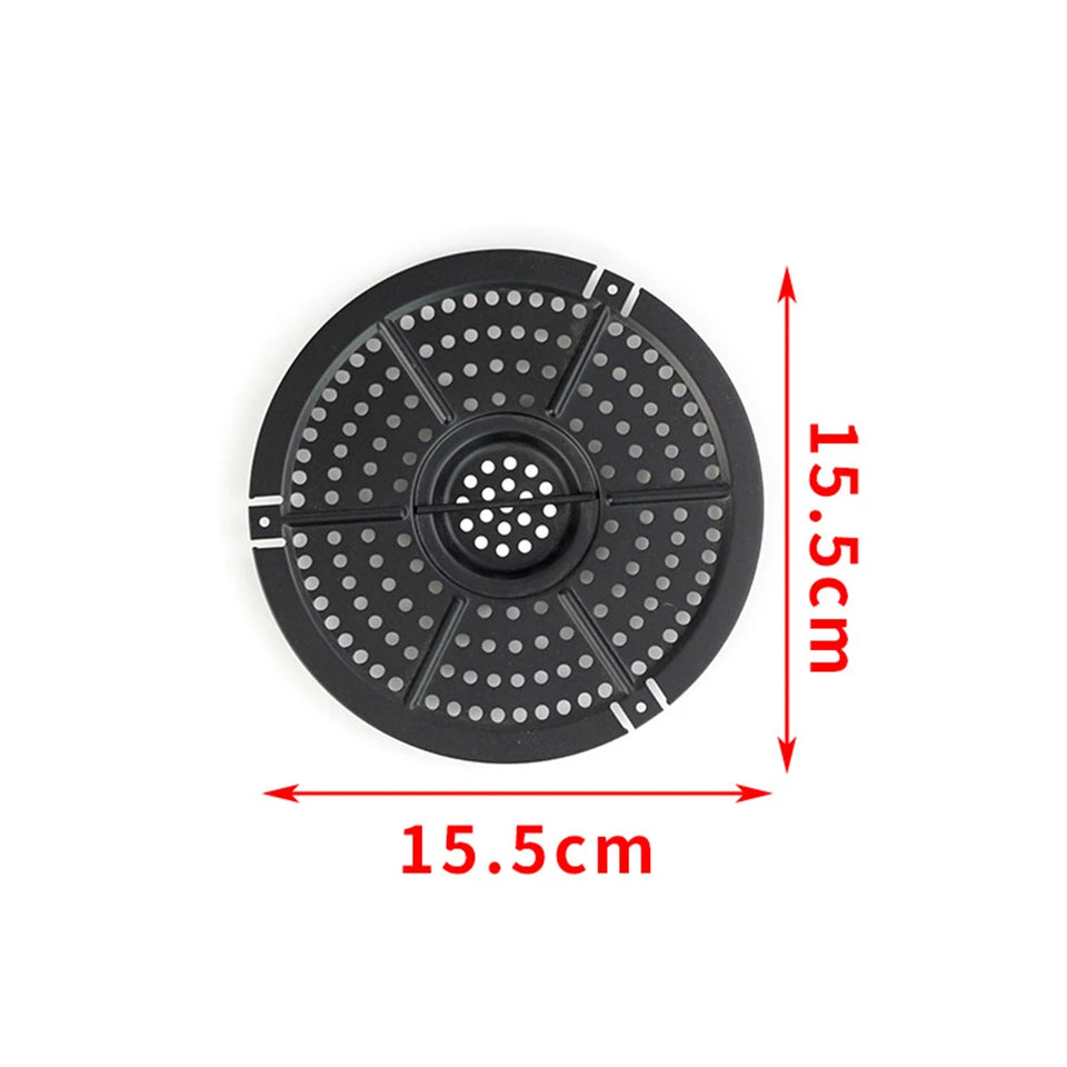 Air Fryer Accessories Non-Stick Steamer Pad Baking Inner Cooking Mat Pizza Plate Grill Steaming Racks