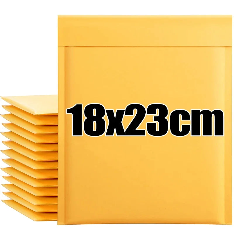 Self-Seal Packaging Bags Kraft Paper Bubble Envelopes Bag Waterproof Mailers Bag Shipping Envelope Pouch Gift Storage Organizer