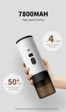 Wireless Electric Portable Espresso Coffee Machine For Car & Home Camping Coffee Maker Capsule Powder Travel