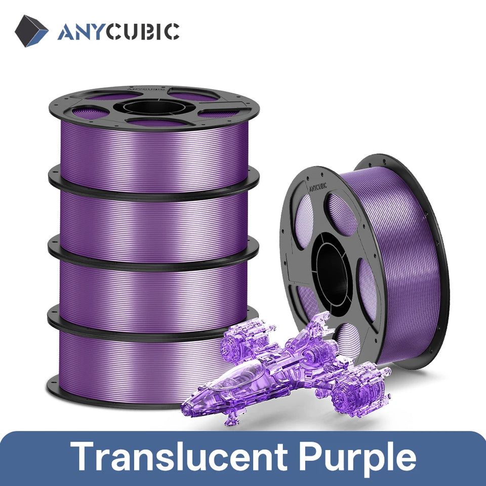 5KG ANYCUBIC PETG Filament PLA 3D Printer Multicolor 1.75mm Plastic 3D Printer Filament For Kobra 3 Combo S1C FDM 3D Printer