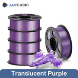 5KG ANYCUBIC PETG Filament PLA 3D Printer Multicolor 1.75mm Plastic 3D Printer Filament For Kobra 3 Combo S1C FDM 3D Printer