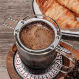 Boundless Voyage Titanium Reusable Coffee Filter Paperless Coffee Filter Metal Coffee Filter Pour Over Coffee Maker Ti6002P