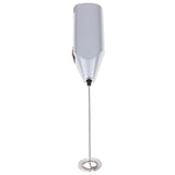 1PC Handhold Milk Frother Battery Operated Foam Maker Electric Egg Beater Whisk Stainless Steel