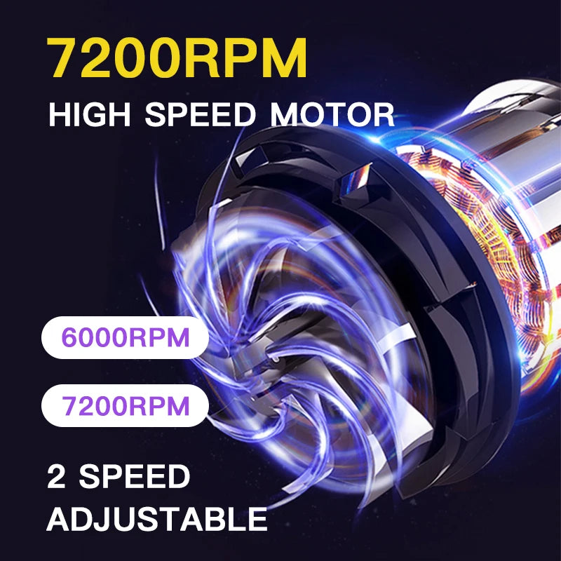 Kulilang Madeshow R77F Hair Clipper with Replacement Blade Hair Trimmer for Men Professional Rechargeable Hair Cutting Machine