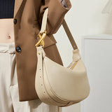 100% genuine leather women's bag designer creates luxury shoulder bag, fashionable new crossbody bag, commuting handbag