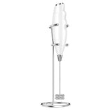 ONEKA Milk Frother Handheld Foam Maker For Latte Mini Whisk Coffee Cappuccino Frappe Matcha Hot Chocolate Drink Mixer