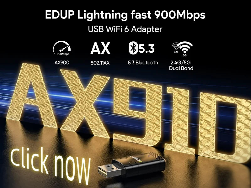 EDUP  RT2980 Router AX3000 3000Mbps Dual Band 2.4/5GHz Gigabit WIFI6 Router 802.11AX MIMO EasyMesh Wide Signal Range