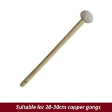 Professional Gong Hammer Handmade Gongs Hammer Percussion Musical Instrument Accessories Copper Gong Specific Wooden Mallet