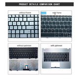 US UI Latin Backlight Keyboard For ASUS ExpertBook B1 B1500 B1500C P1450 P1450CBA BW450 PX555C B1500CEA 0KNX0-5622LA00 5123UI00